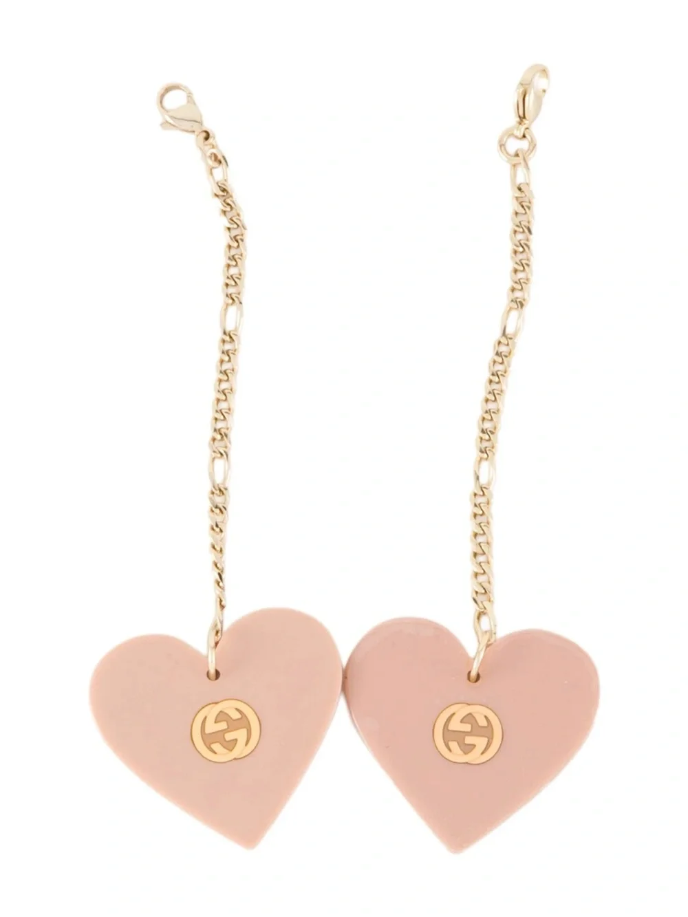 Gucci Pink Heart Charm Sunglasses Charms - Gold Accents
